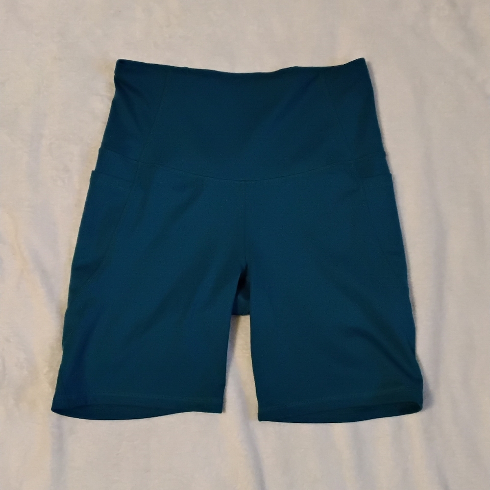 All in Motion Women's Blue Bike Shorts